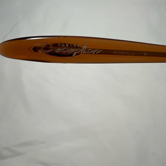 Oakley Deception Polarized Gold Metal Sunglasses with Case- Frames Only - Picture 11 of 14